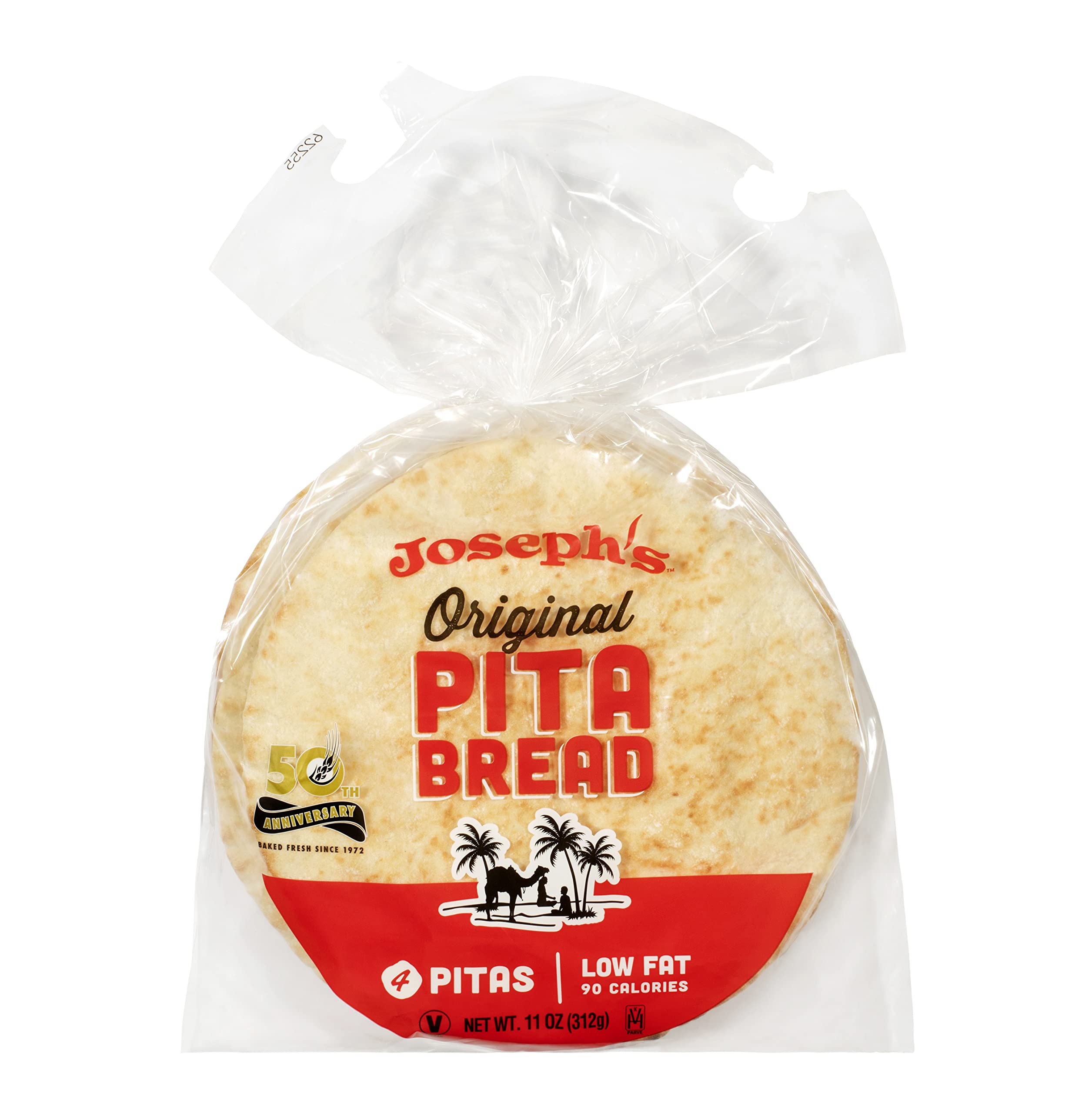 Amazon.com: Joseph's Original White Pita Bread, 1-Pack, Fresh